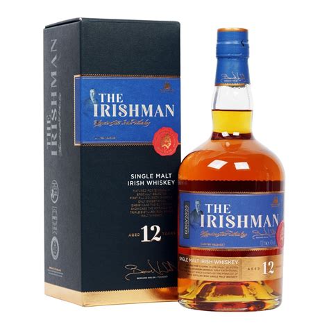 the irishman whiskey 12 years.